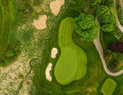 Angus-Glen-Golf-Club---South-12-Green-Overhead-#2-opt